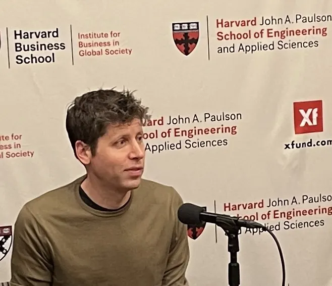 Sam Altman press conference on May 1st, 2024