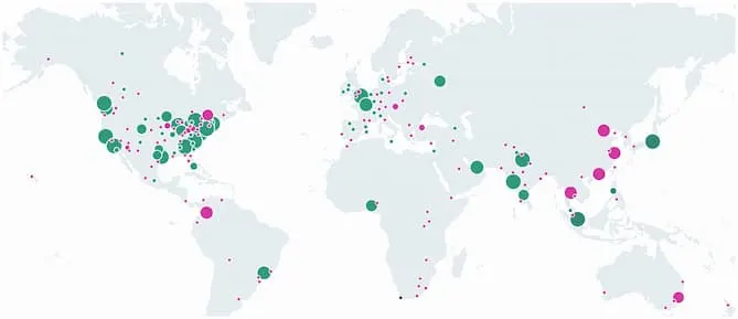 Geographic Distribution of HBS Online Students