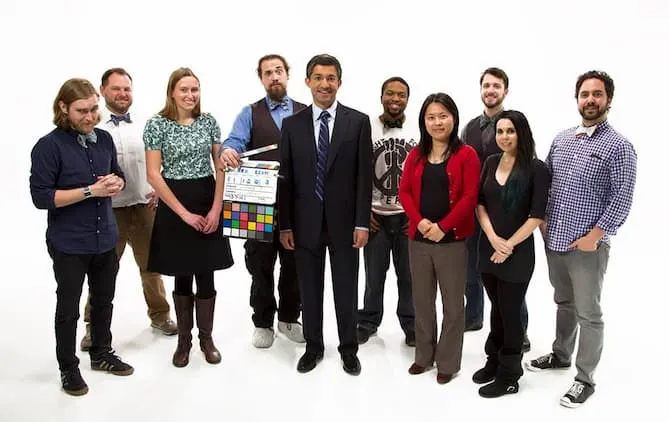 The HBX Economics Team Wraps a Studio Shoot - Photo courtesy of StarPilot Productions LLC