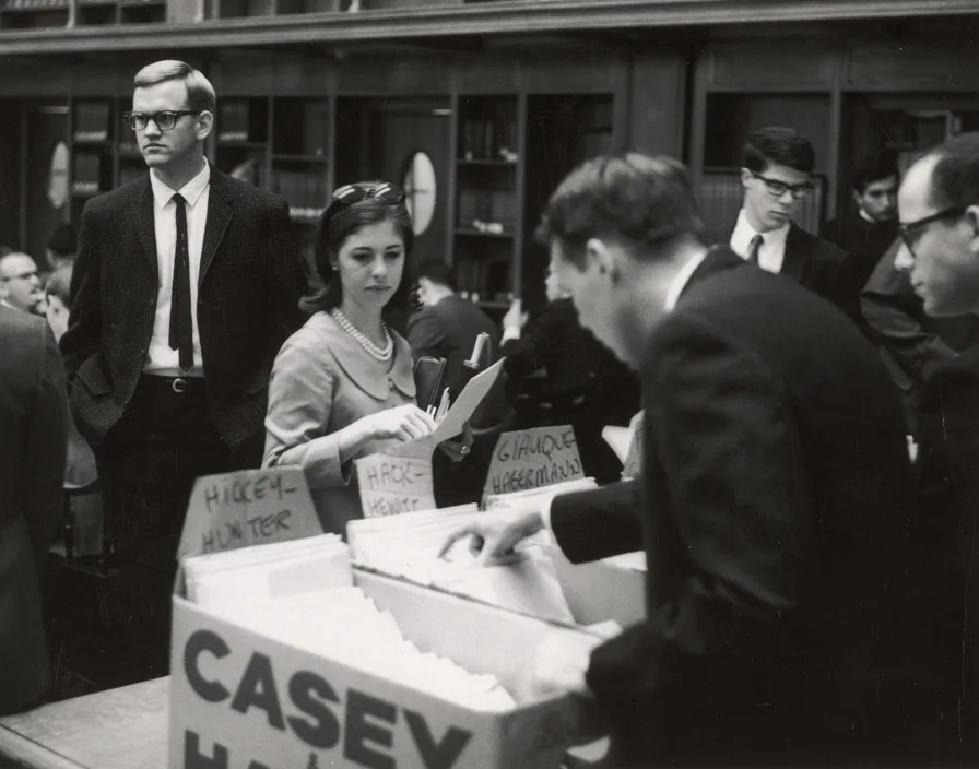 Registration, Class of 1968, September 1966