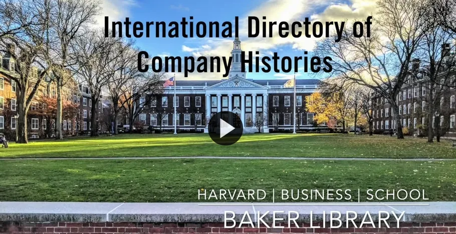 Link to Using International Directory of Company Histories video