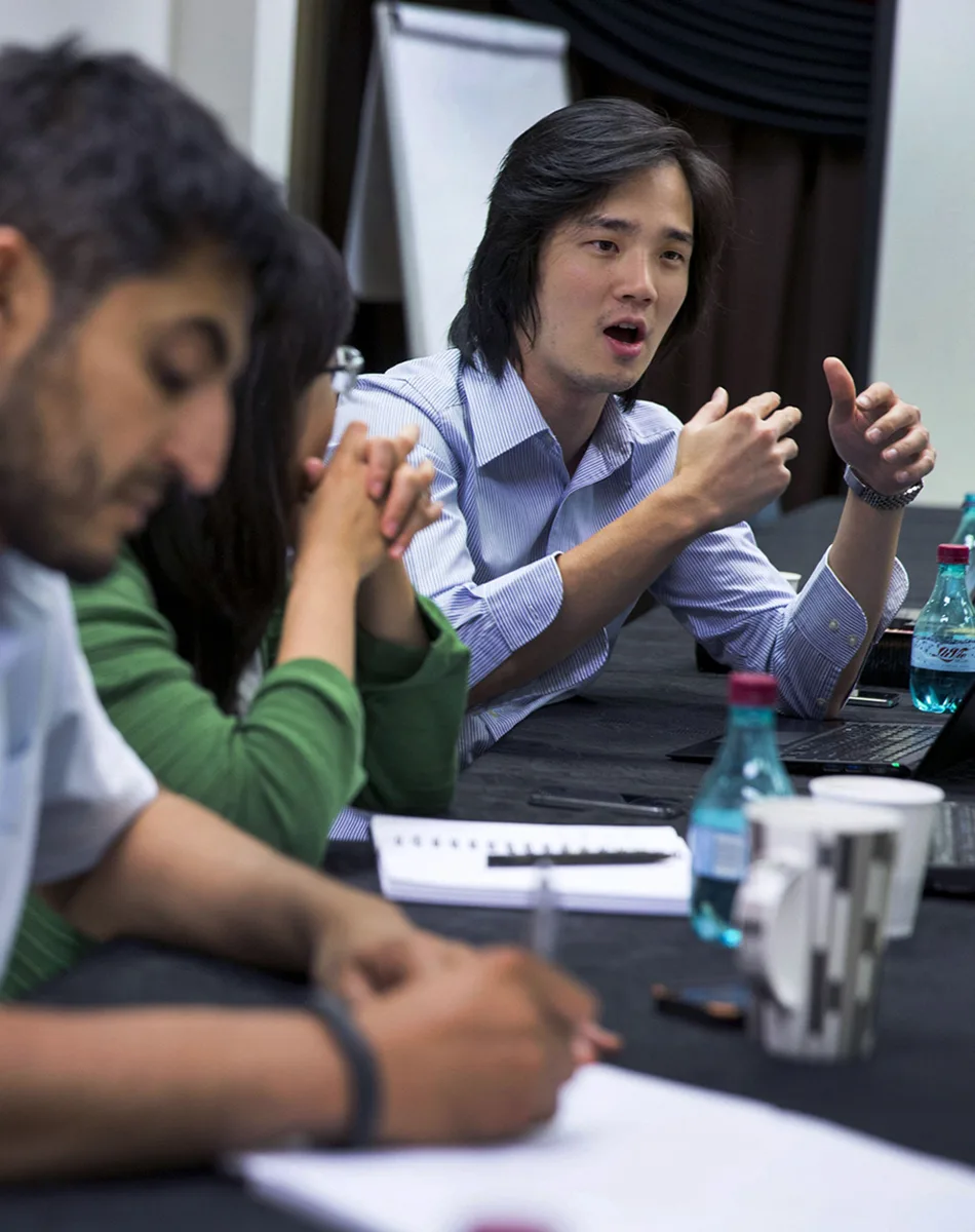 MBA students explore an international company in Pretoria, South Africa as part of the FIELD Program.