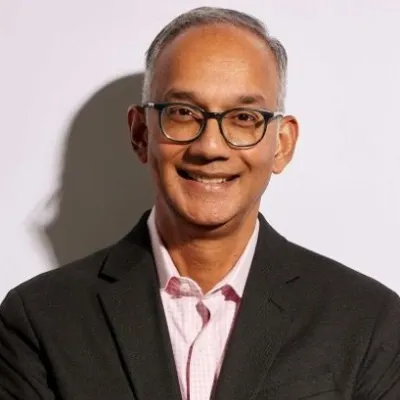 Headshot of Executive Fellow Sunand Menon