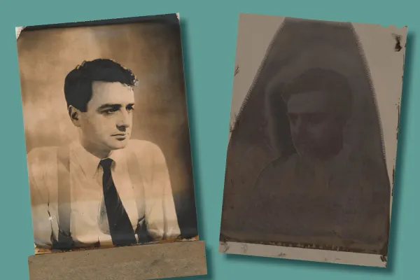 test photographs of Edwin Land