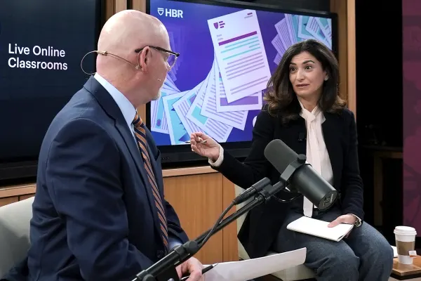 A live broadcast of the "Cold Call" podcast in the Live On-Line Classroom.