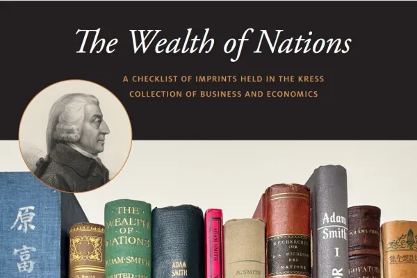 Cover page for The Wealth of Nations Checklist