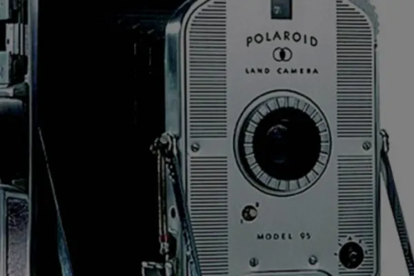 A model 95 Polaroid camera