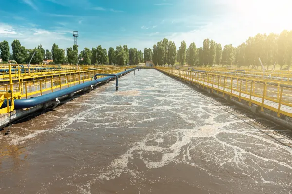 International development, water utility image to represent case study.
