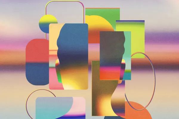 Find opportunities and apply abstract illustration