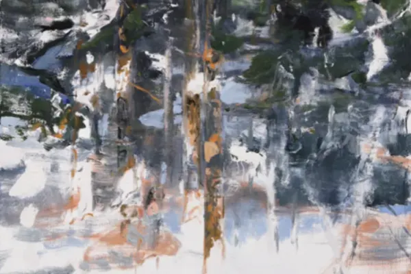 Abstract art with different colors and movement