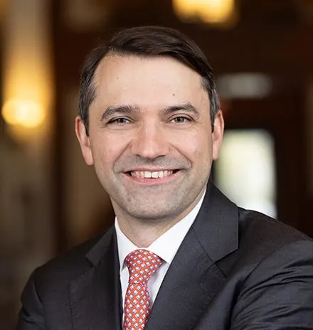 Headshot of Eugene F. Soltes