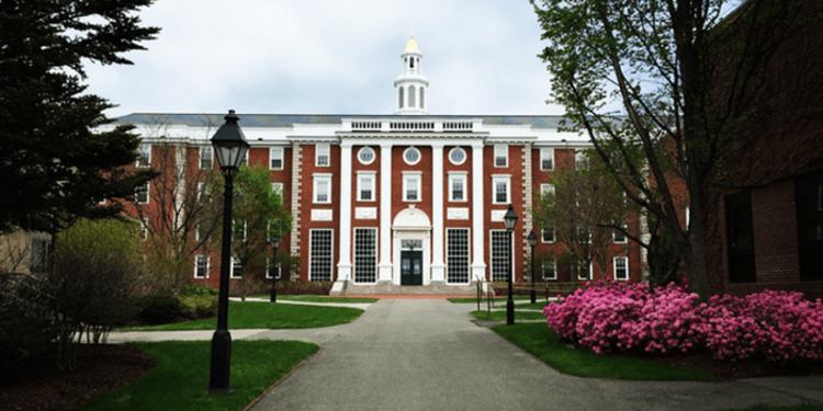Photo of the Harvard Business School campus