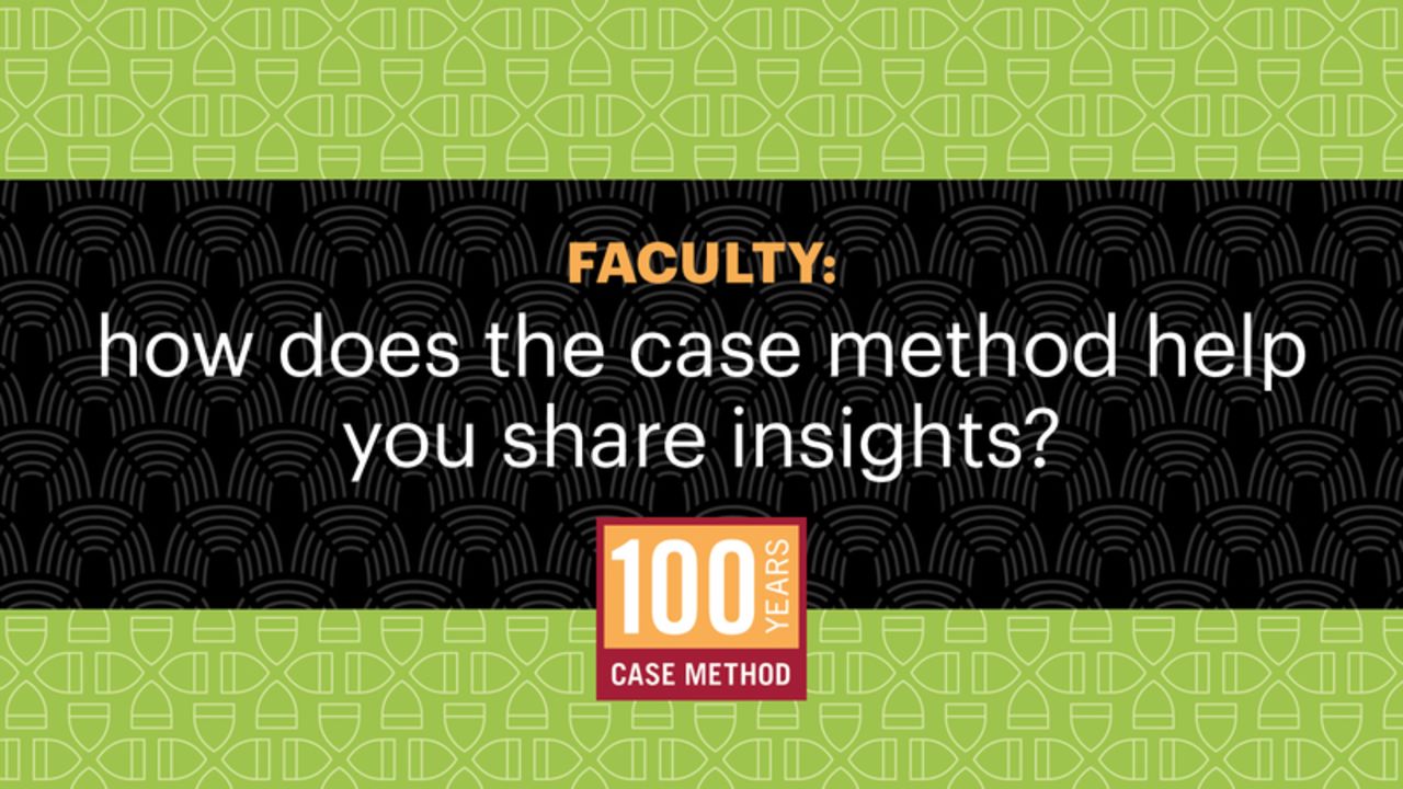 how to solve harvard case study