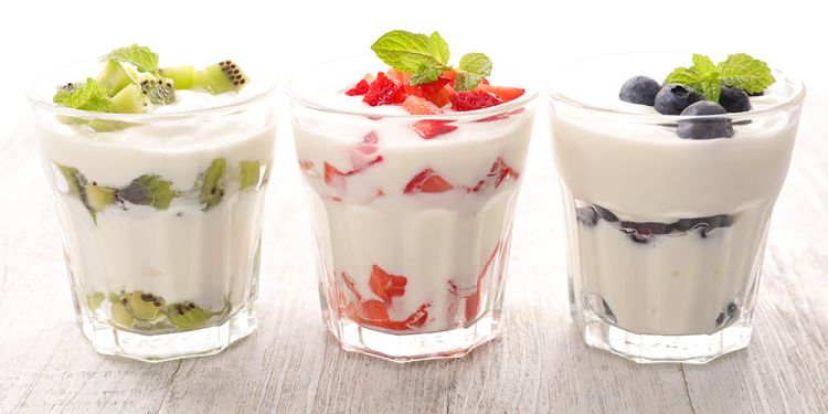 3 Yogurt Cups