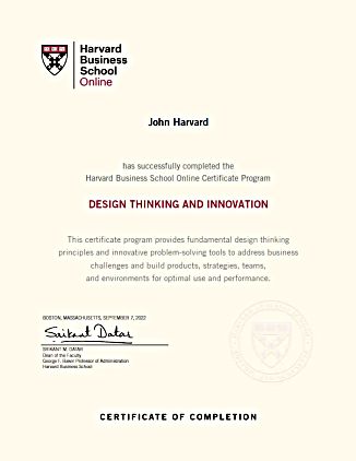 Certificate of Completion