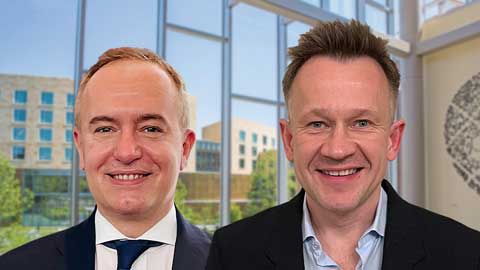 Mariusz Leszczynski and Visar Sala, Executives who attended AMP and GMP