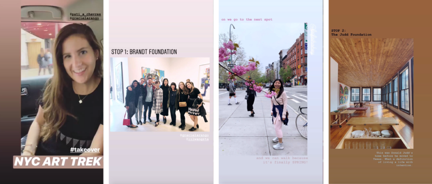 Instagram Takeover - Arts Society Trek in NYC